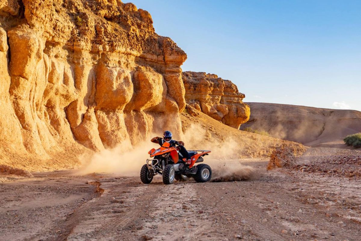 Quad au Désert d'Agafay